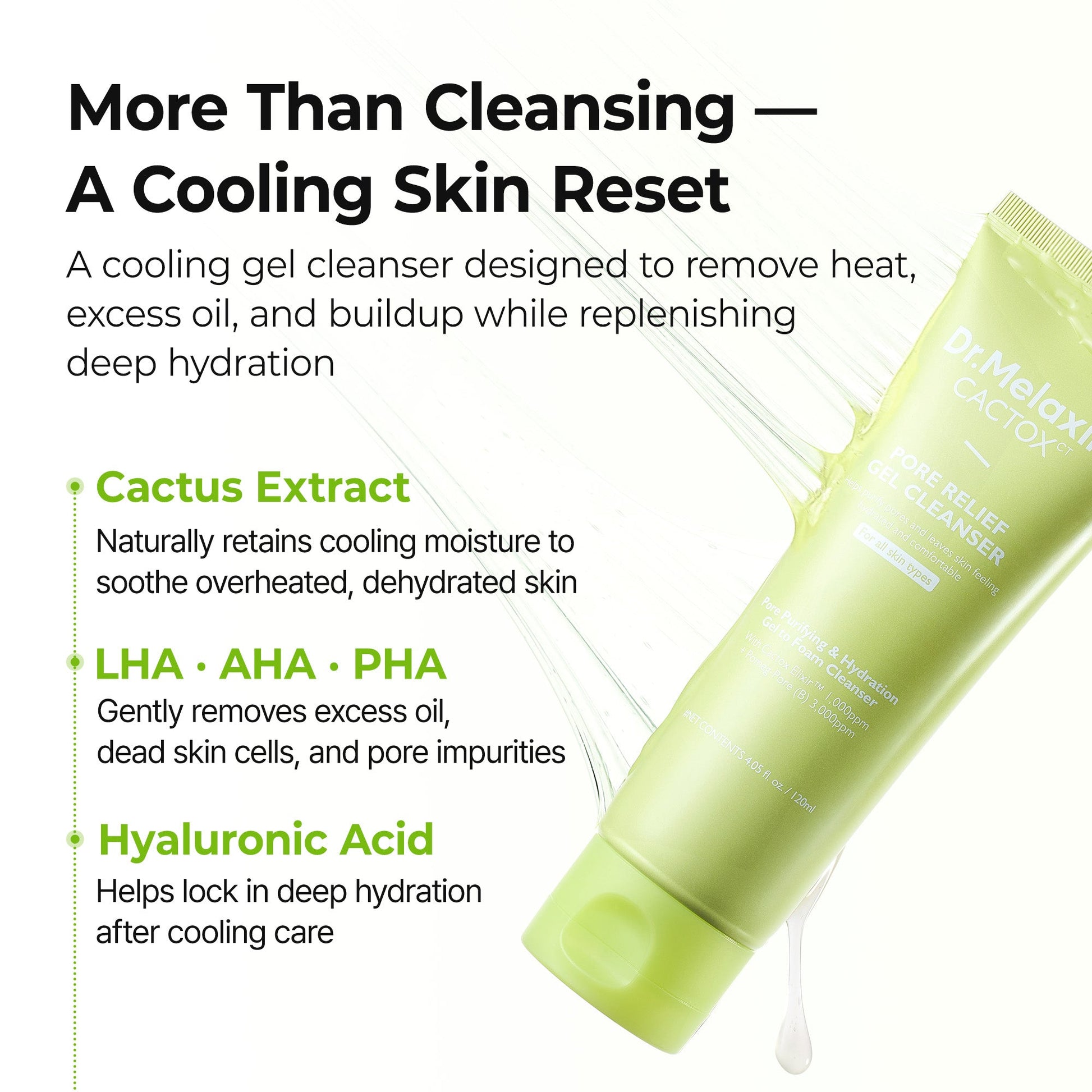 CACTOX Pore Relief Gel Cleanser
